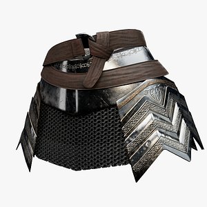 Female Knight Skirt Armor Set LowPoly