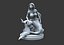 3D model Mermaid Statue