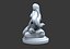3D model Mermaid Statue