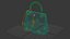 Designer Hand Bag 3D model