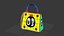 Designer Hand Bag 3D model