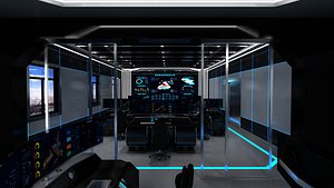 3D Command Center 2 model