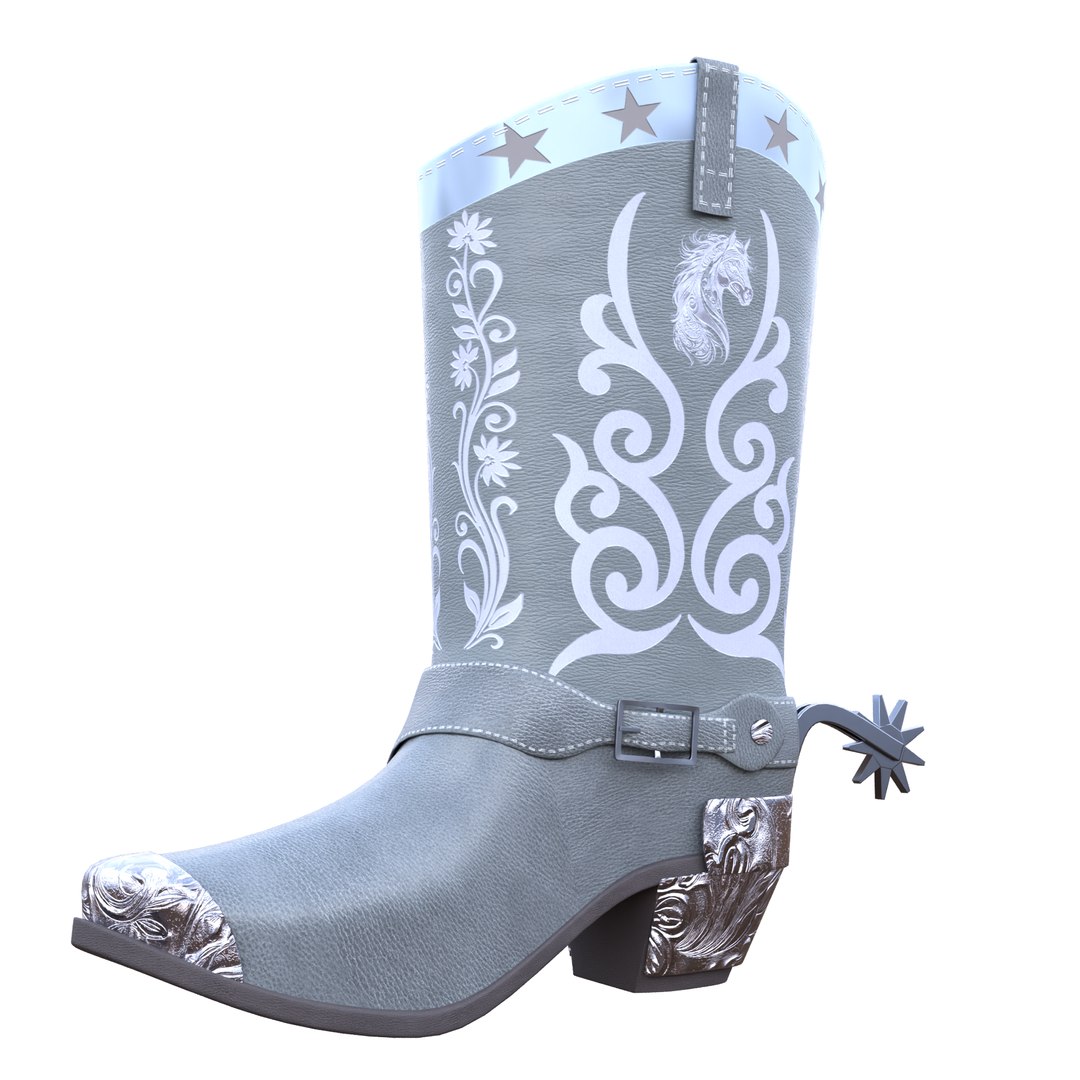 3D Western Cowboy Boots PBR Low Poly 3D Model https://p.turbosquid.com/ts-thumb/TW/acrHPK/CZ/image1/png/1782483222/1920x1080/fit_q87/e69b5f0b379c65950207575fab0c96271ca35280/image1.jpg