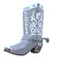 Botas vaqueras del oeste (modelo 3D PBR de baja poligonalidad)