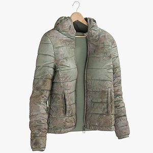 Women's Down Jacket Dirty On Hanger V1
