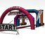 3D inflatable archways arch
