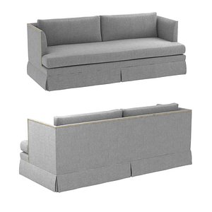 MARIELLA SKIRTED SOFA by mitchell gold and bob williams