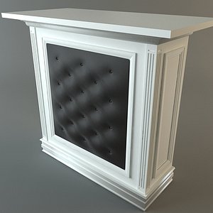 kitchen bar 3d model