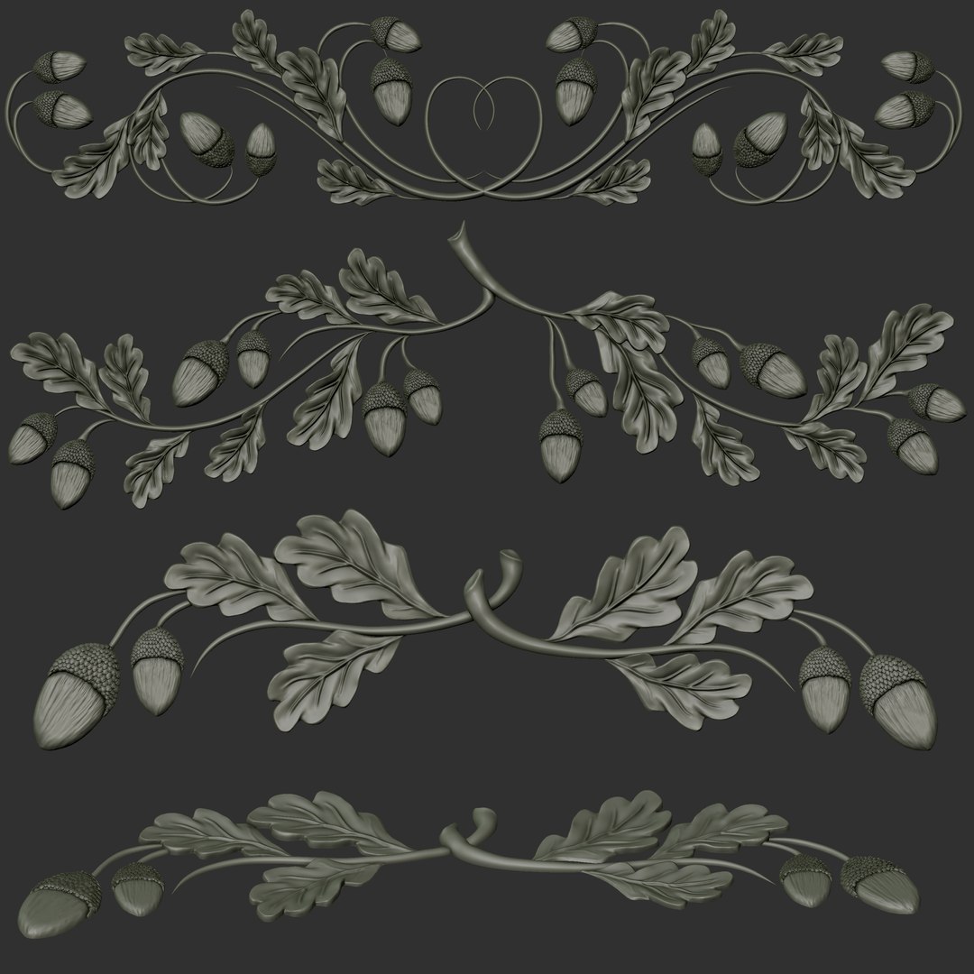 Oak leaves decor ornament 3D model https://p.turbosquid.com/ts-thumb/TW/oLeZlI/4q/108/jpg/1718924938/1920x1080/fit_q87/ba3666fe0ad2ec082c17129fe3309976d98f9fe3/108.jpg