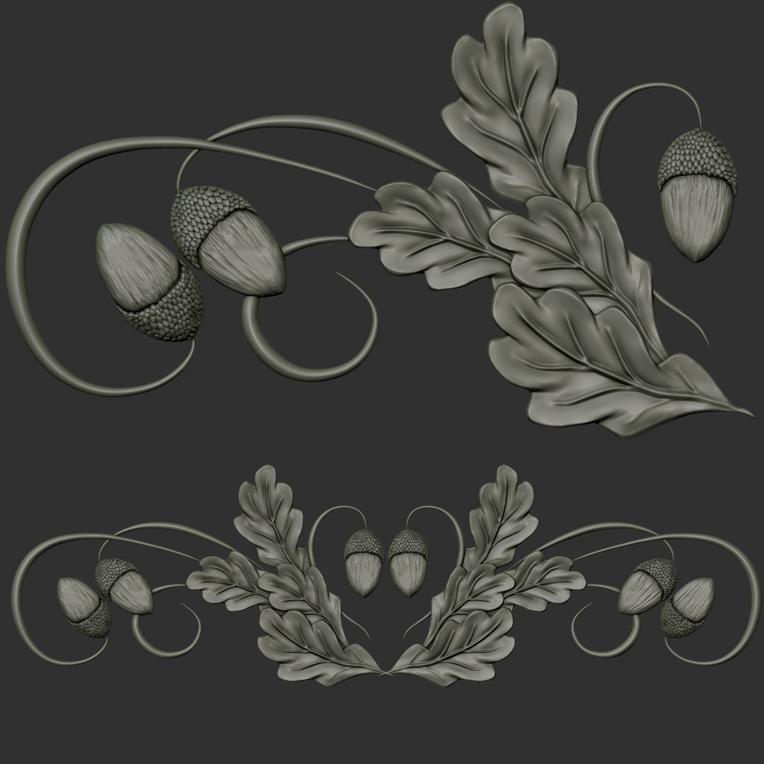 Oak leaves decor ornament 3D model https://p.turbosquid.com/ts-thumb/TW/oLeZlI/O5/106/jpg/1718924934/1920x1080/fit_q87/c7c2a1591deffd63e92cbe4a86e10eec4b3f3536/106.jpg