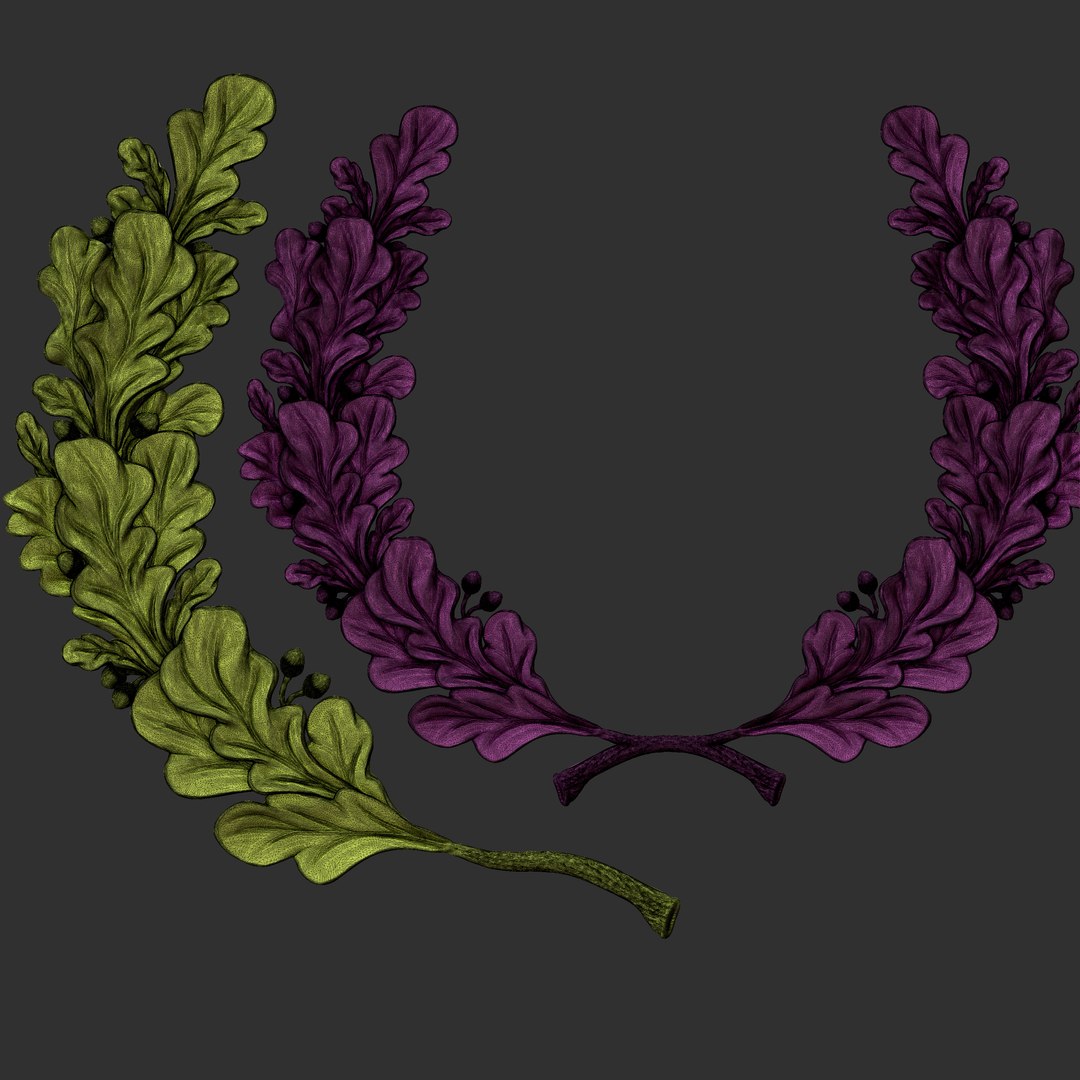 Oak leaves decor ornament 3D model https://p.turbosquid.com/ts-thumb/TW/oLeZlI/Q0/wireframe1/jpg/1718924944/1920x1080/fit_q87/af070b9533b9737daf34ef733422cb6a99d0adad/wireframe1.jpg