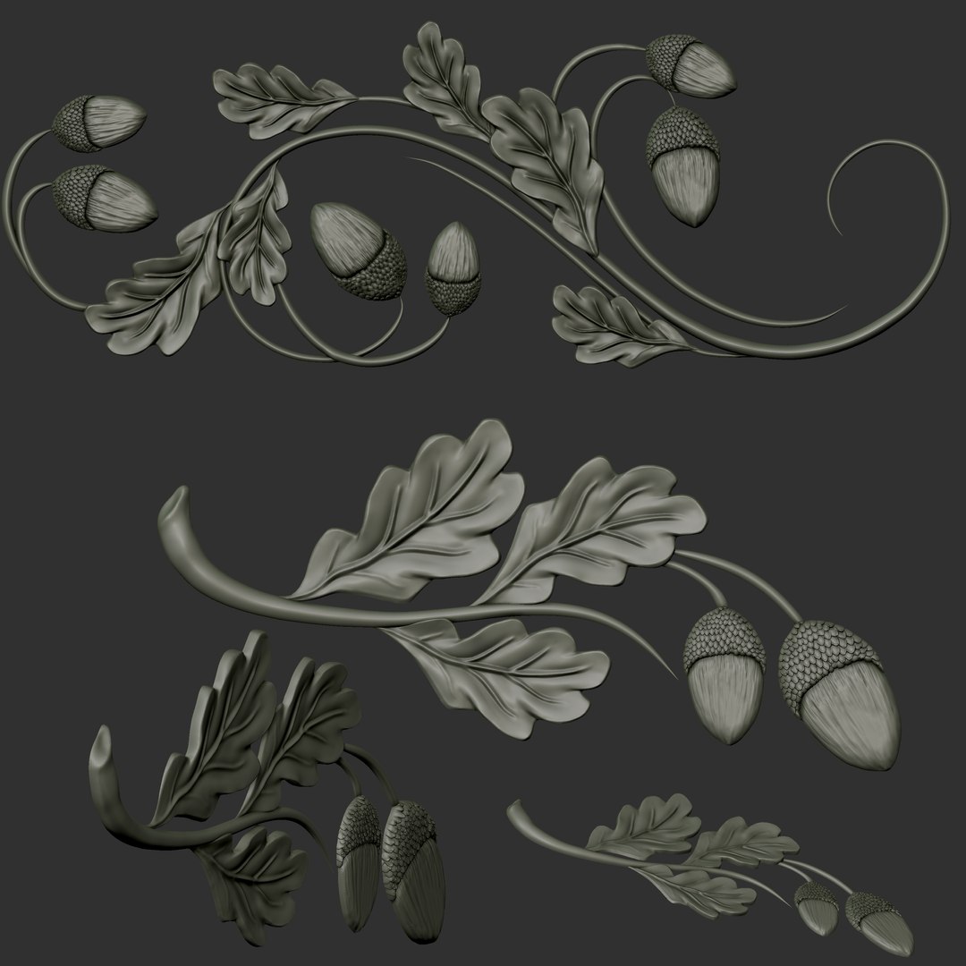 Oak leaves decor ornament 3D model https://p.turbosquid.com/ts-thumb/TW/oLeZlI/jh/107/jpg/1718924936/1920x1080/fit_q87/7642350b3a9147adc7bc08a3dc59cdadc5c7be8e/107.jpg