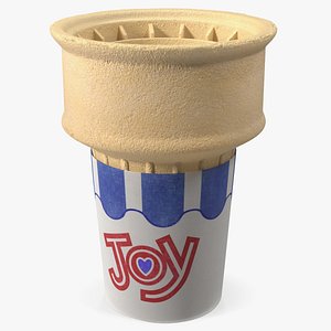 JOY 40 Flat Bottom Jacketed Cake Cone 3D model
