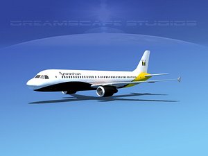 a320 airbus 3d max