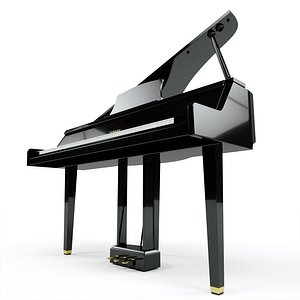 3d model yamaha piano