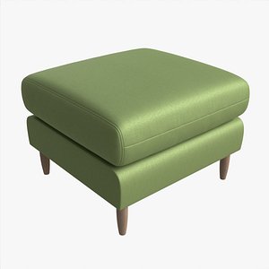 3D Footstool Ercol Loreta model