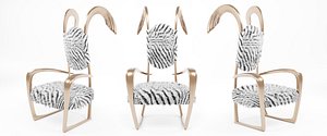 Wing Armchair model