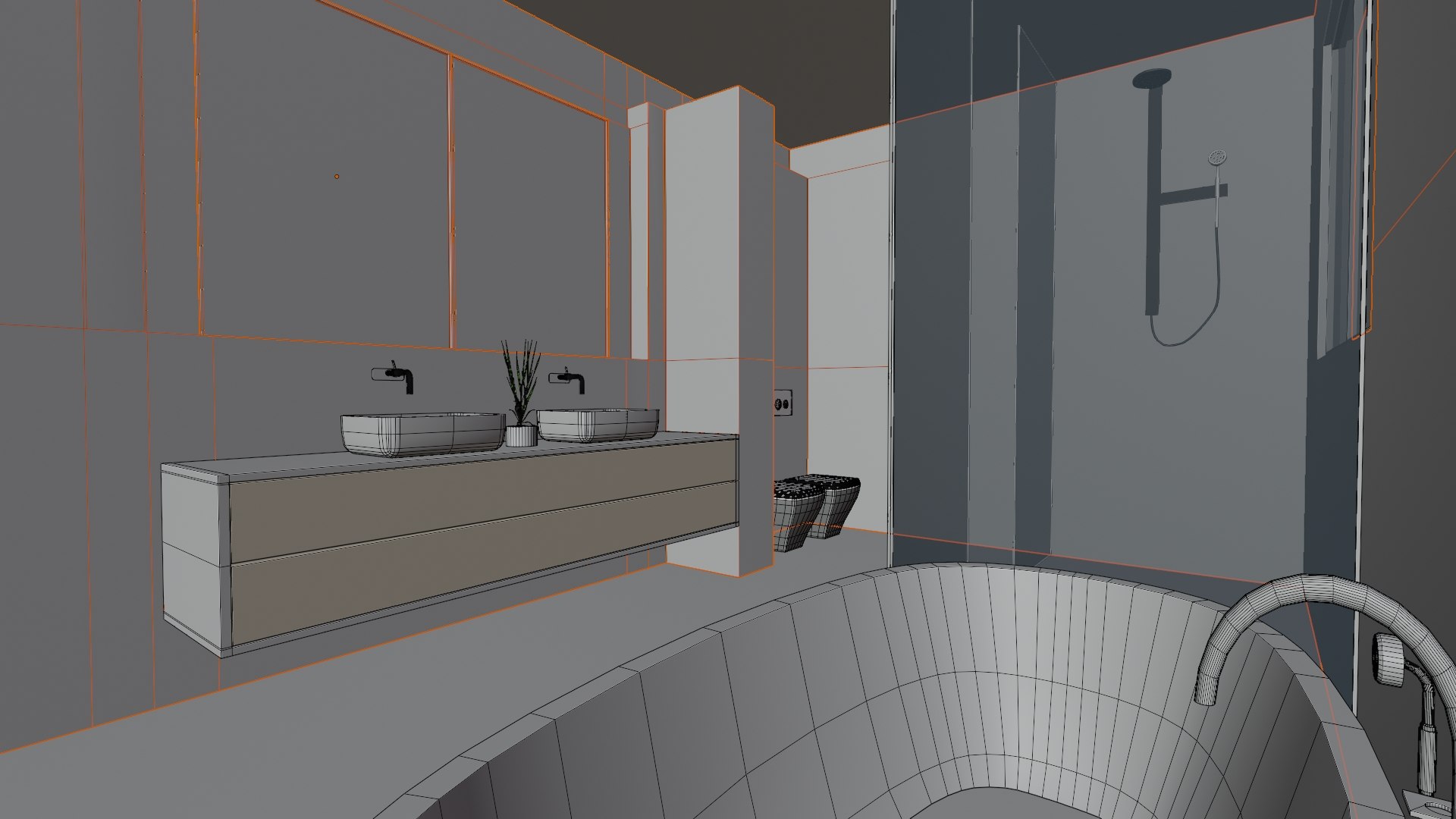 Fully Game Ready Low Poly Bathroom Set 14models 3D Model - TurboSquid ...