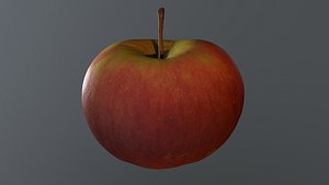 hy apple 03 fruit 3D