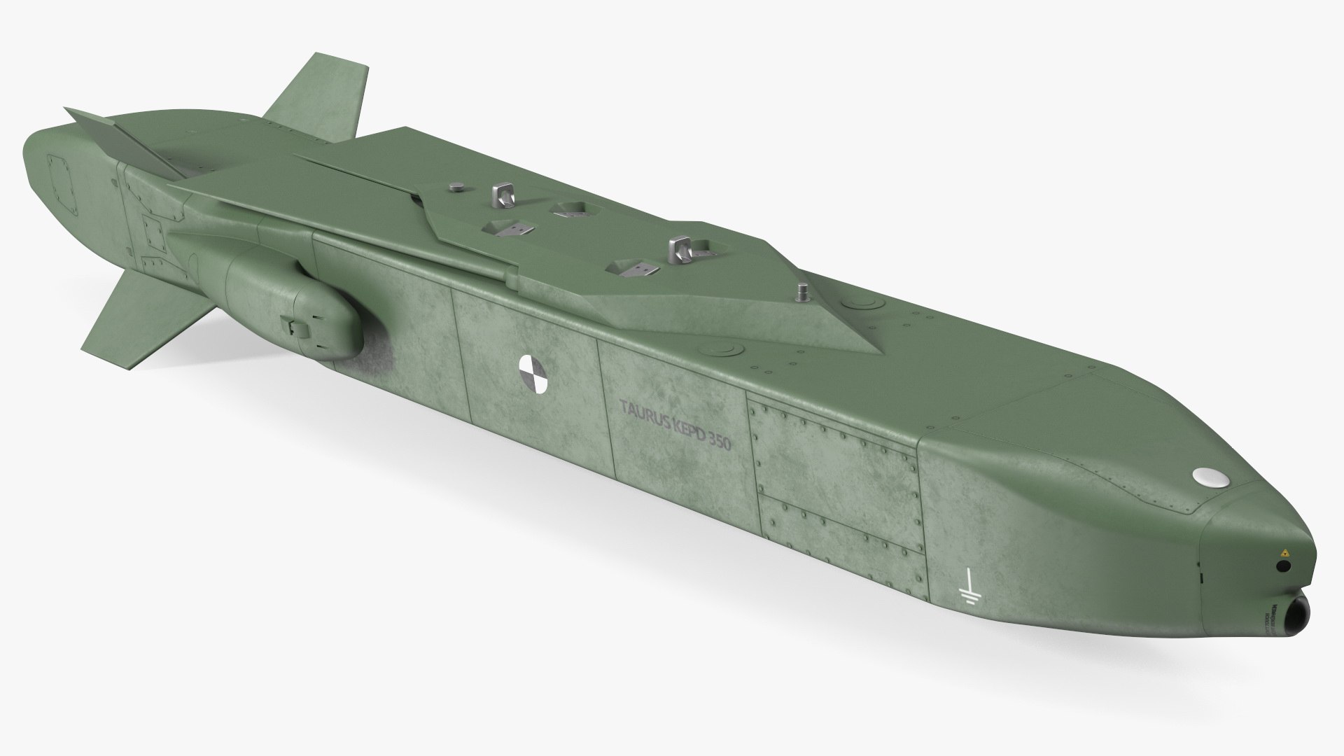 Taurus missile KEPD 350 3D model preview