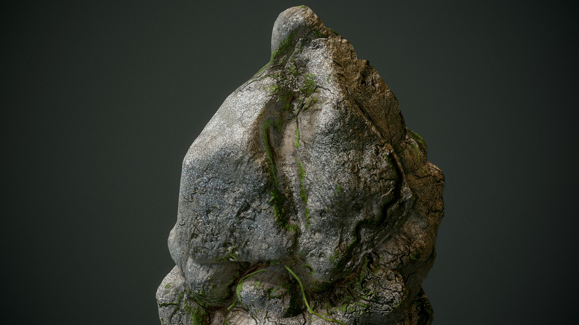 Floating Rock Lianas 3D - TurboSquid 1564689