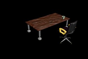 office room 3D model