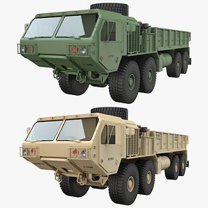 HEMTT Heavy Mobility Tactical Cargo Truck 3D model
