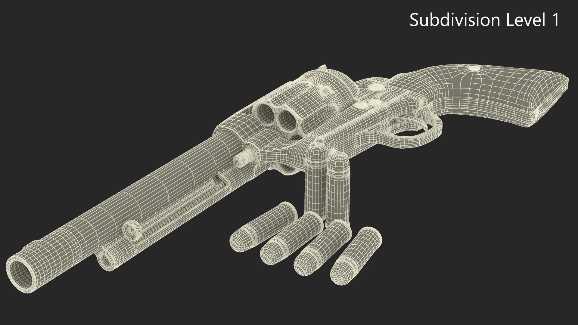3D Revolver and Bullets model https://p.turbosquid.com/ts-thumb/TX/RGYLDx/5s/revolverandbullets3dmodel012/jpg/1699626456/1920x1080/fit_q87/021669be4e180b9dcf97d8c7a9f86fba1c22fadc/revolverandbullets3dmodel012.jpg
