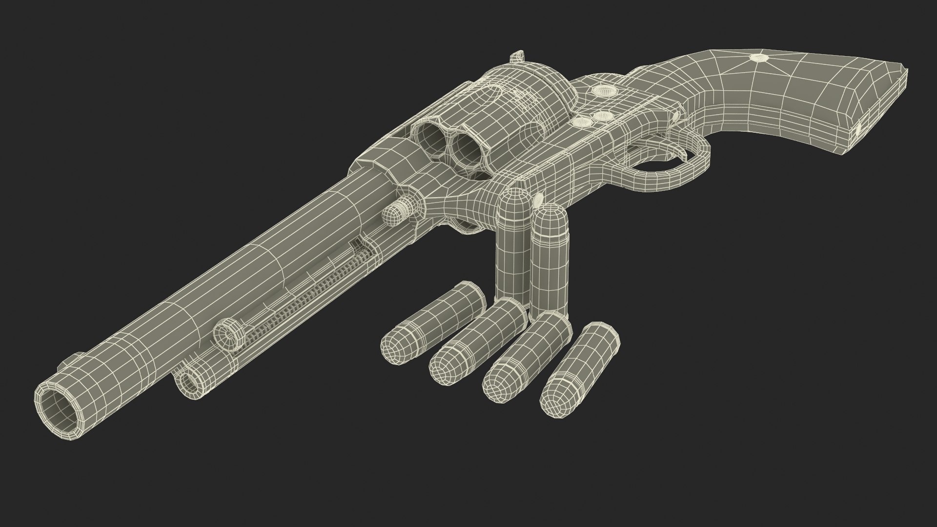 3D Revolver and Bullets model https://p.turbosquid.com/ts-thumb/TX/RGYLDx/po/revolverandbullets3dmodel022/jpg/1699626497/1920x1080/fit_q87/0d63905a3076d229cb3df85b06a5b36196c0627b/revolverandbullets3dmodel022.jpg