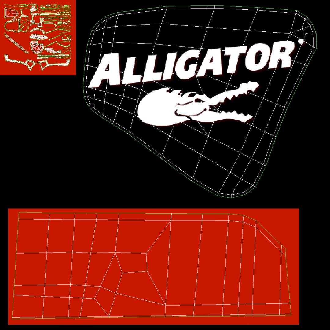alligator lopper saw black 3ds