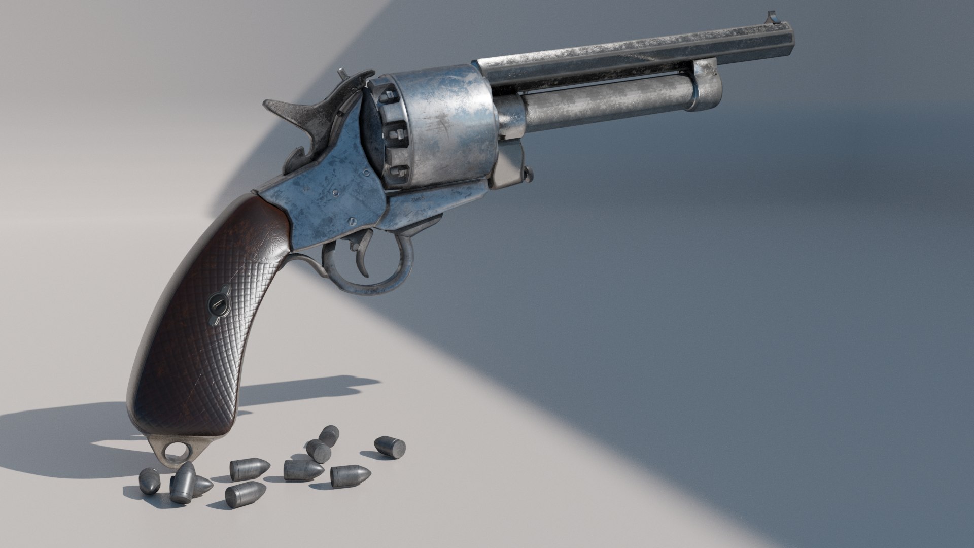 LeMat Revolver Model - TurboSquid 2155533