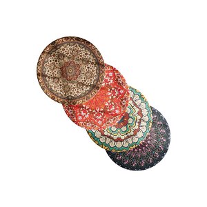 3D round carpet 24 model