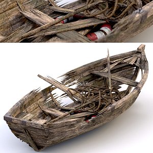 Old Broken Boat