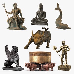 Bronze Sculptures Collection 5