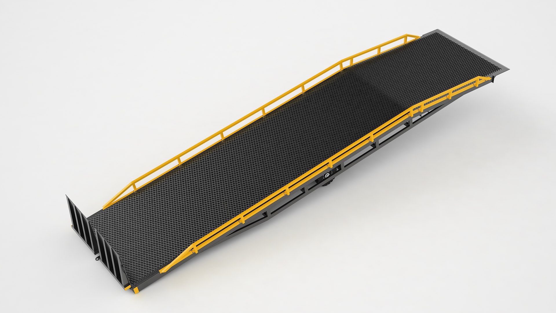Trailer Loading Dock Forklift Ramp 01 3D Model - TurboSquid 2259300