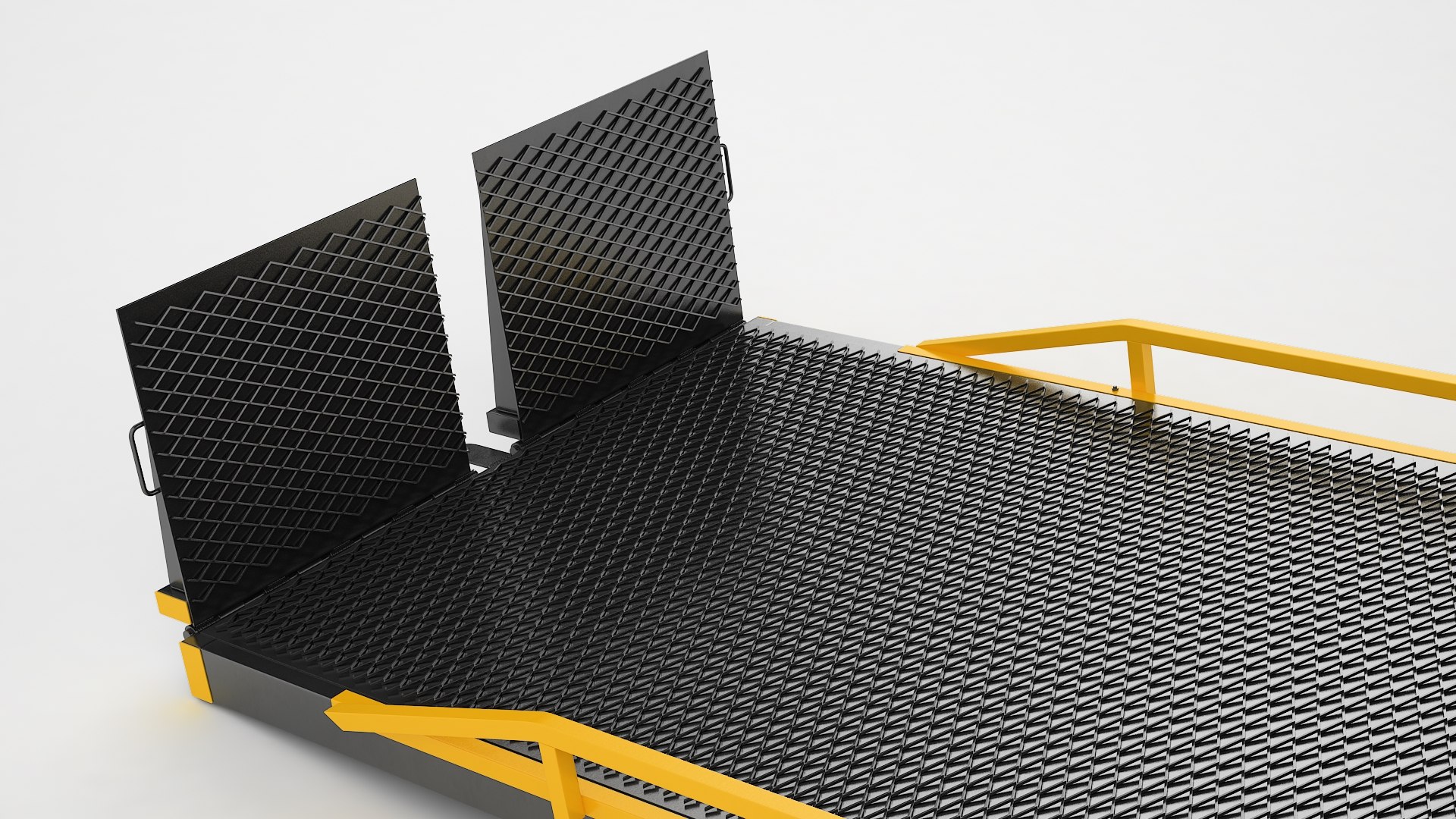 Trailer Loading Dock Forklift Ramp 01 3D Model - TurboSquid 2259300