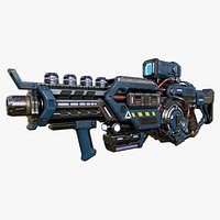 Apex-C7 Plasma Sci-fi Gun