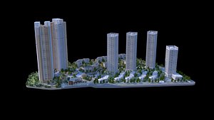 3D model Shenzhen Merchants Shuangxi Garden