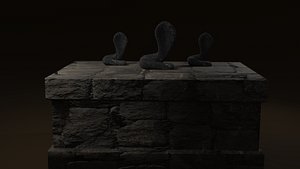 snake statue
