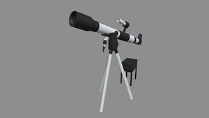 Telescope Kit Set Astronomy 3D model