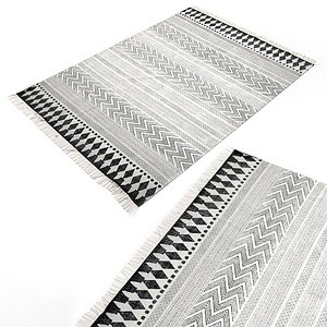 3d model scandinavian carpet