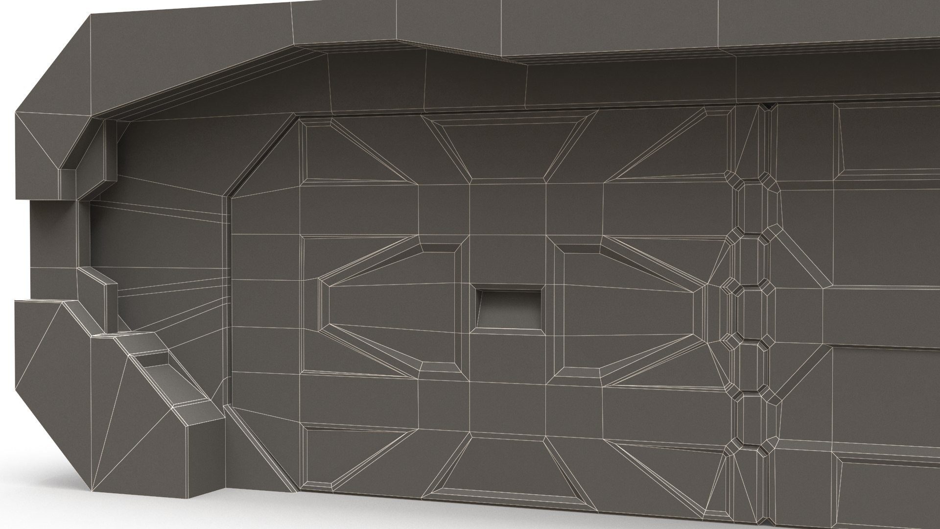 3D SciFi Gate PBR - TurboSquid 1811394