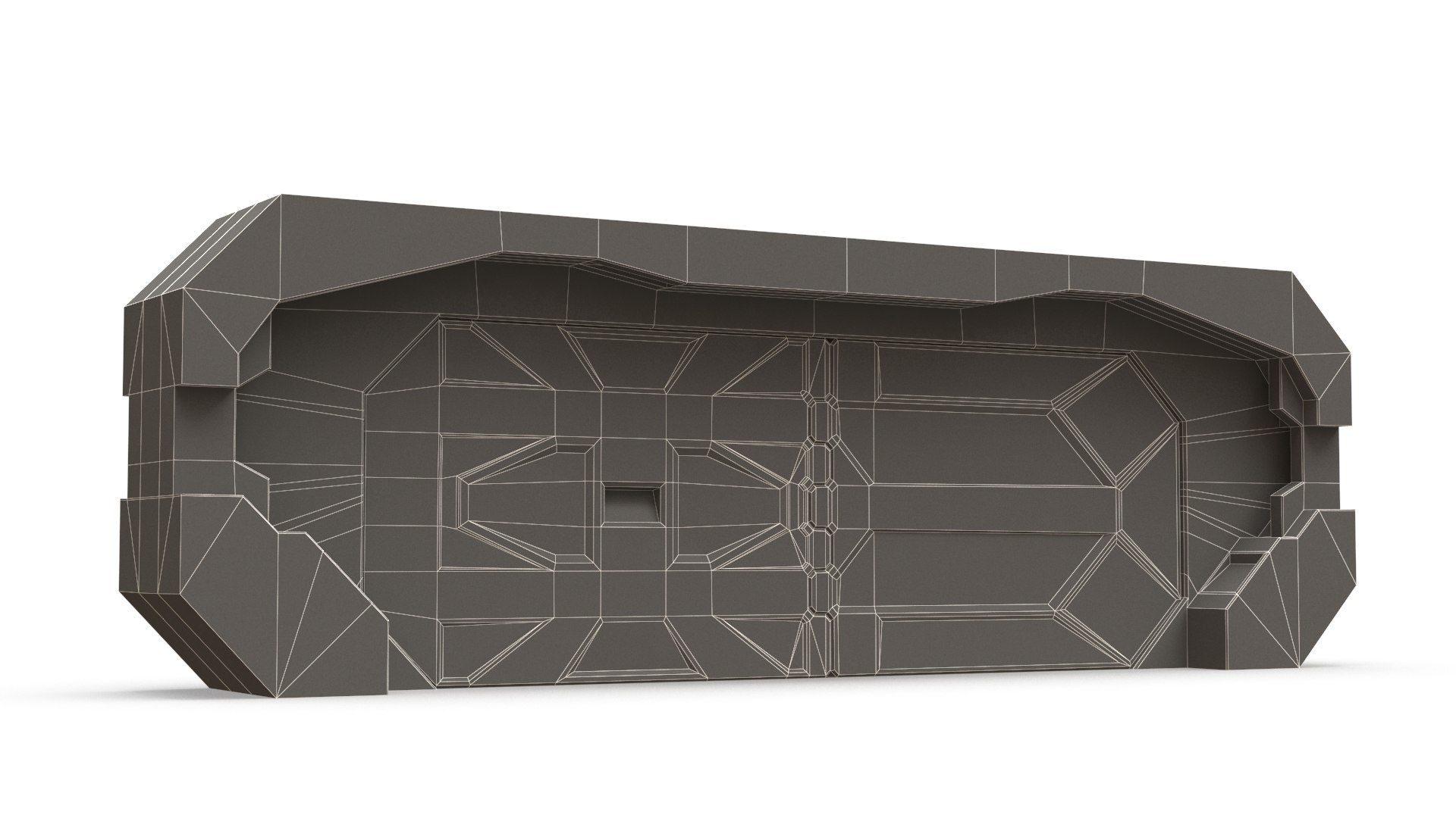 3D SciFi Gate PBR - TurboSquid 1811394