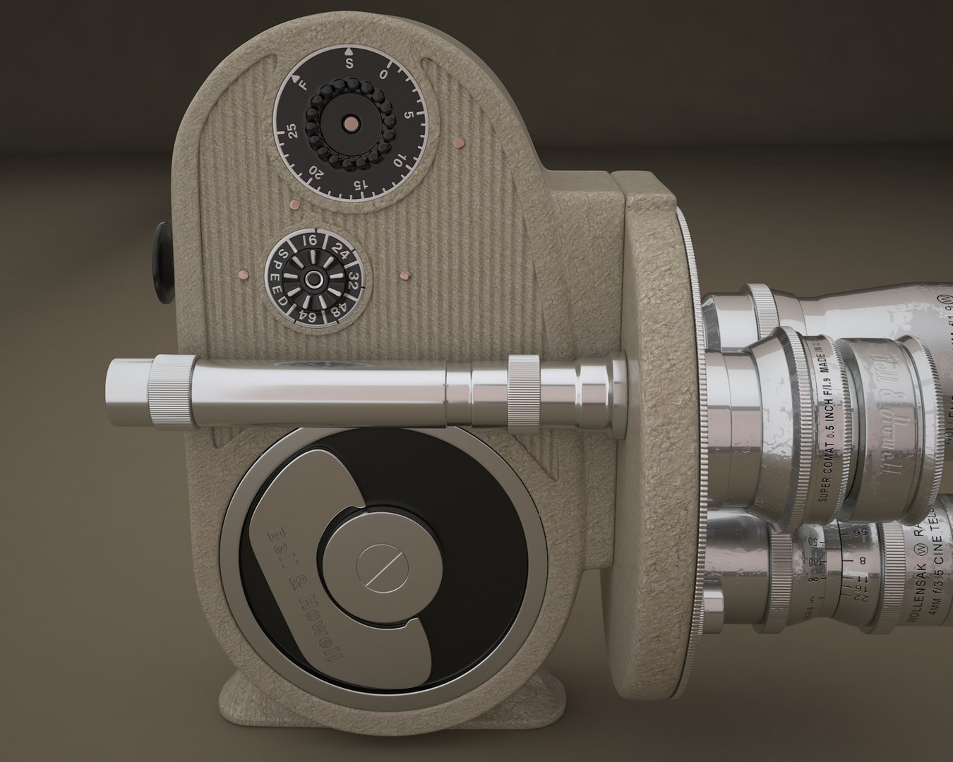 3d Camera Bell Howell Model