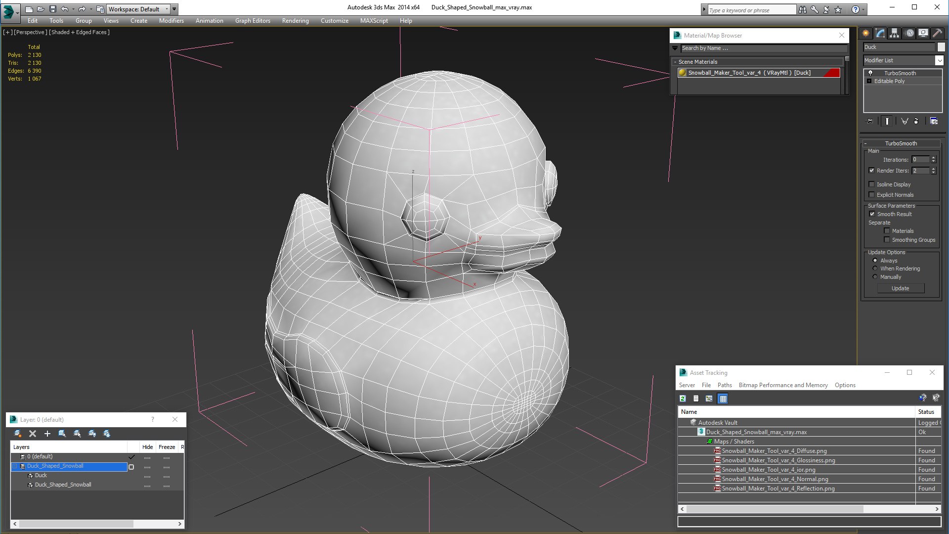 Duck Shaped Snowball model https://p.turbosquid.com/ts-thumb/TY/AHOvxa/Y2/duckshapedsnowballvray3dmodel021/jpg/1620867648/1920x1080/fit_q87/1e9c4c0c3e046bef778b9c6f643824b9b508a4b1/duckshapedsnowballvray3dmodel021.jpg