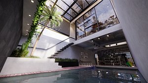 Industrial House Interior Exterior