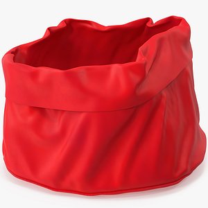 3D Santa Claus Open Bag 2