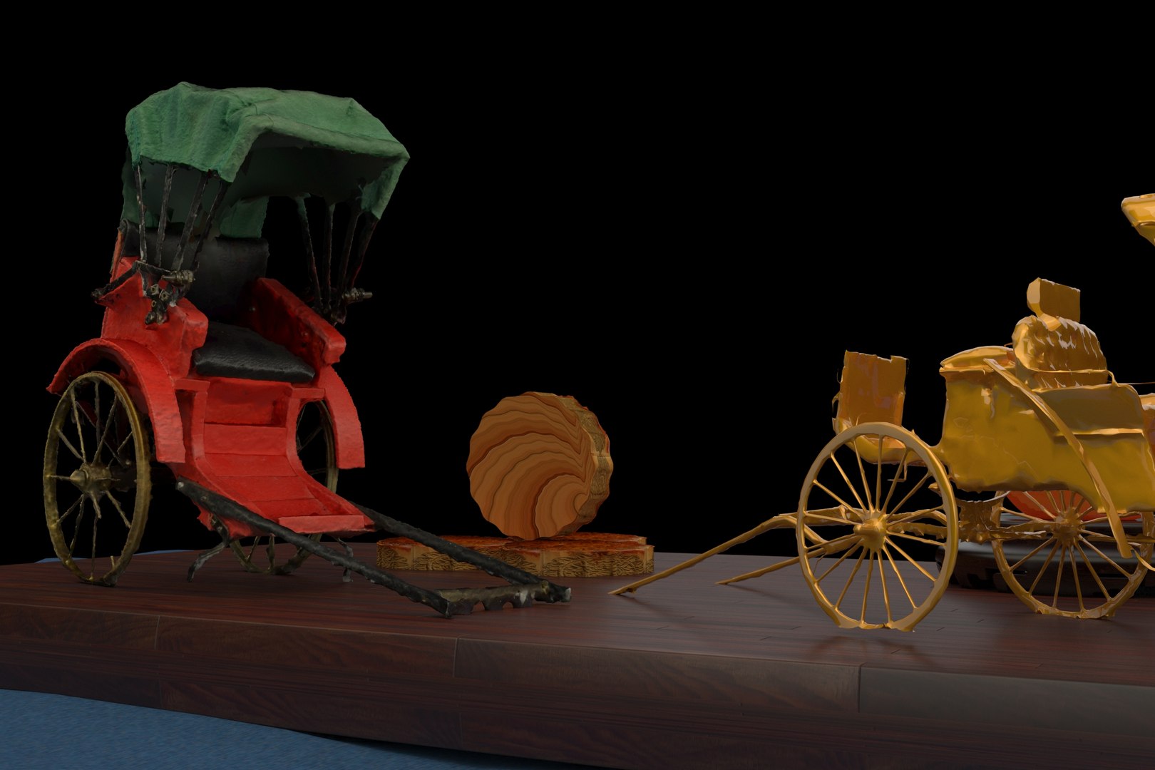 Chinese Rickshaw 3D - TurboSquid 2244208