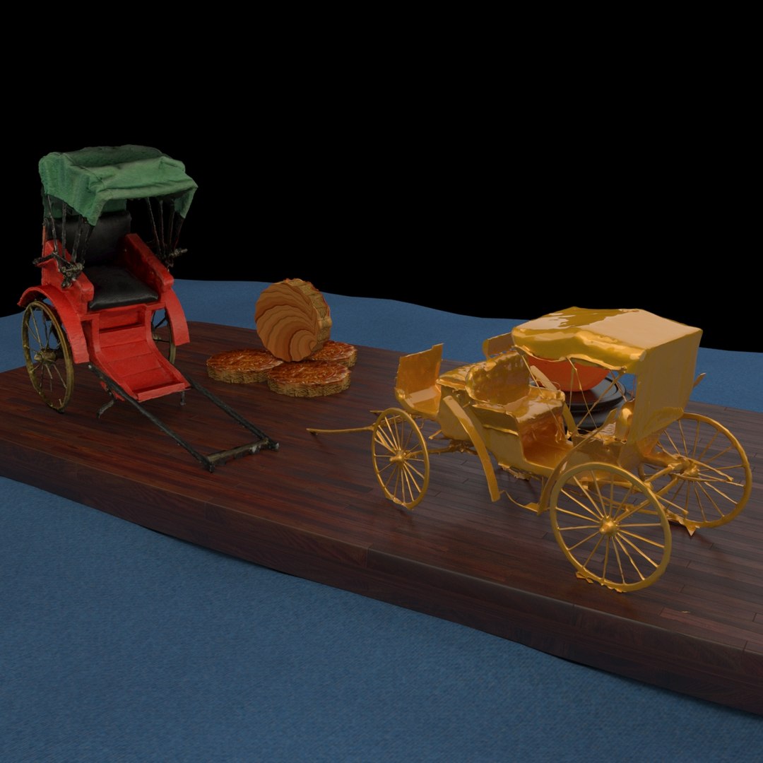 Chinese Rickshaw 3D - TurboSquid 2244208