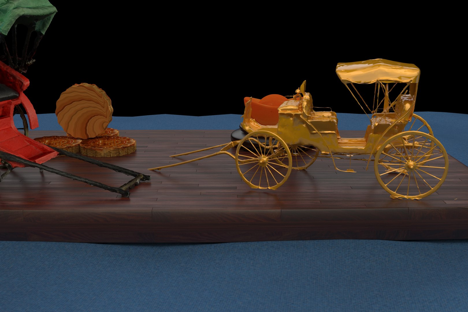 Chinese Rickshaw 3D - TurboSquid 2244208